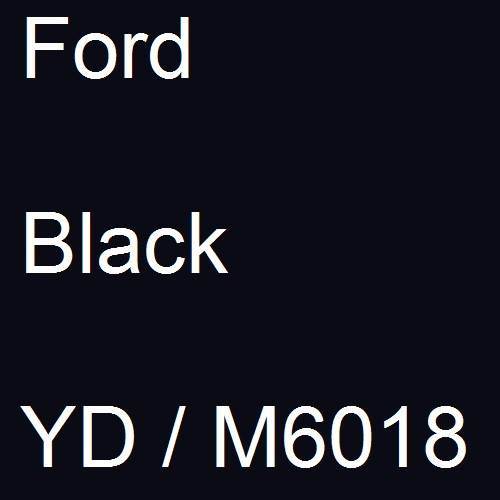 Ford, Black, YD / M6018.